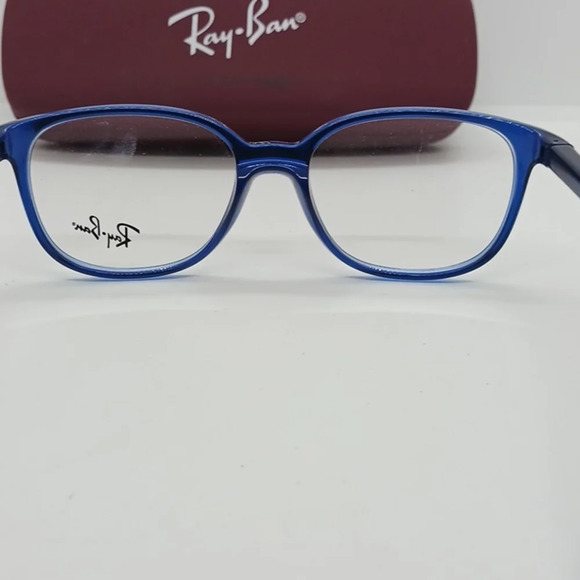 NWT unisex Kids Ray-Ban RB1900 Blue eyeglass frames - Picture 6 of 8